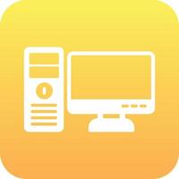 Computer Vector Icon