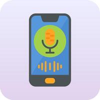 Voice Assistant Vector Icon