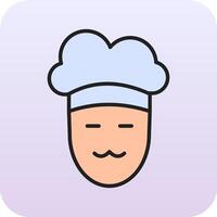 icono de vector de chef