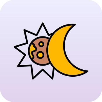 Eclipse Vector Icon