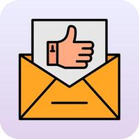 Email Like Vector Icon