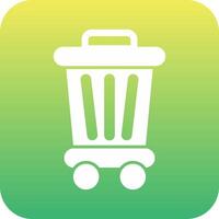 Trash Bin Vector Icon