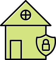 Home Security Vector Icon