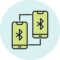 Phone Bluetooth Connected Vector Icon