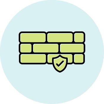 Firewall Vector Icon