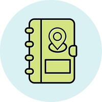 Address Book Vector Icon