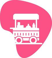 Food Cart Vector Icon