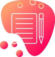 Note Pad Vector Icon