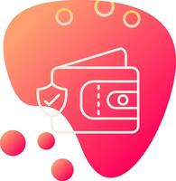 Wallet Secure Vector Icon
