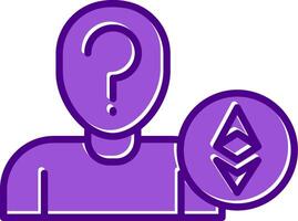 Unkown Ethereum Owner Vector Icon