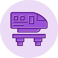 Monorail Vector Icon