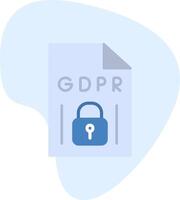 gdpr vector icono