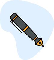 Fountain Pen Vector Icon