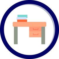 Work Desk Vector Icon