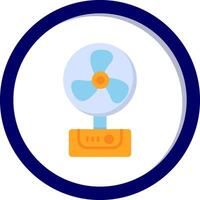 icono de vector de ventilador