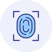 Fingerprint Vector Icon