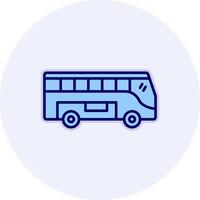 icono de vector de bus