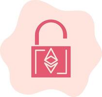 Ethereum UnLock Vector Icon