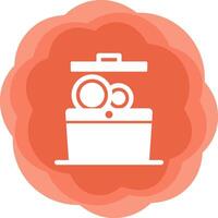 Dish Washer Vector Icon