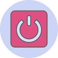 Power Button Vector Icon