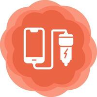 Car phone charging Vector Icon