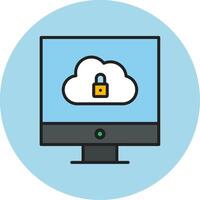 Data Secure Vector Icon