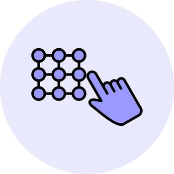 acceso código vector icono