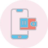 Mobile Wallet Vector Icon