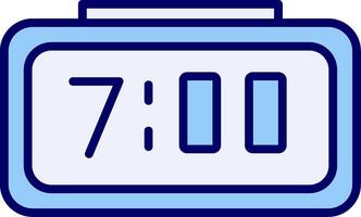 Digital Clock Vector Icon