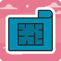 House Plan Vector Icon