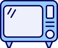 Old Tv Vector Icon