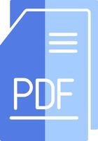 pdf archivo vector icono