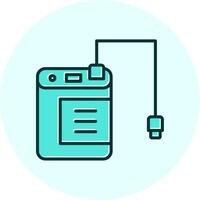 External Hard Drive Vector Icon