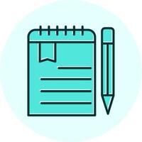 Note Book Vector Icon