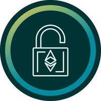Ethereum UnLock Vector Icon
