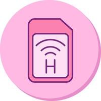 Sim Card Vector Icon