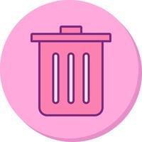 Dustbin Vector Icon