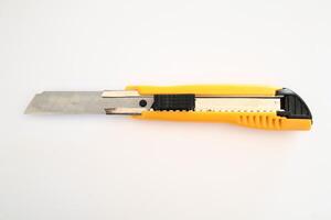 Cutter Knife, white background photo