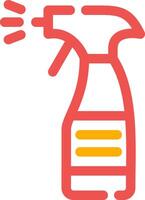 Spray Bottle Creative Icon Design vector