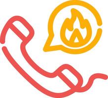 Emergency Call Creative Icon Design vector