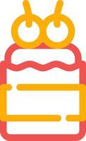 Cupcake Creative Icon Design vector