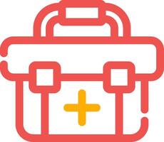 First Aid Kit Creative Icon Design vector