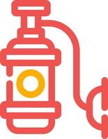 Oxygen Tank Creative Icon Design vector