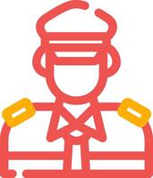 Captain Creative Icon Design vector