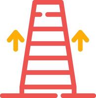Escalator Creative Icon Design vector
