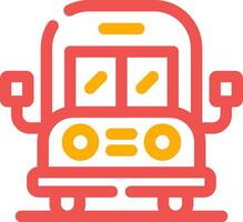 Bus Creative Icon Design vector