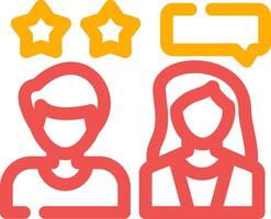 Conversation Creative Icon Design vector