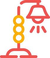 Street Lamp Creative Icon Design vector