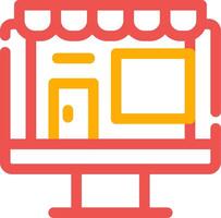 Online Store Creative Icon Design vector