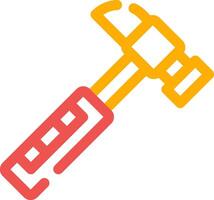 Hammer Creative Icon Design vector